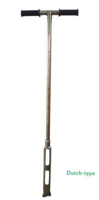 TECHTONGDA 42mm Dutch Soil Sampler Probe 304 Grade Steel Lab Test Tool