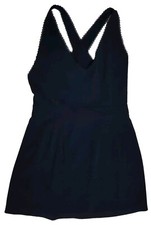 SÉZANE VTG Short Halter Dress/Robe with Open Back Dark Blue Sz FR 40