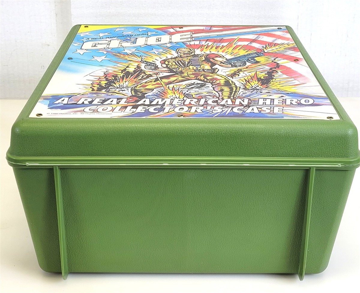 Vtg GI Joe Storage Box 1993 Mail Away Collectors Kit 'American