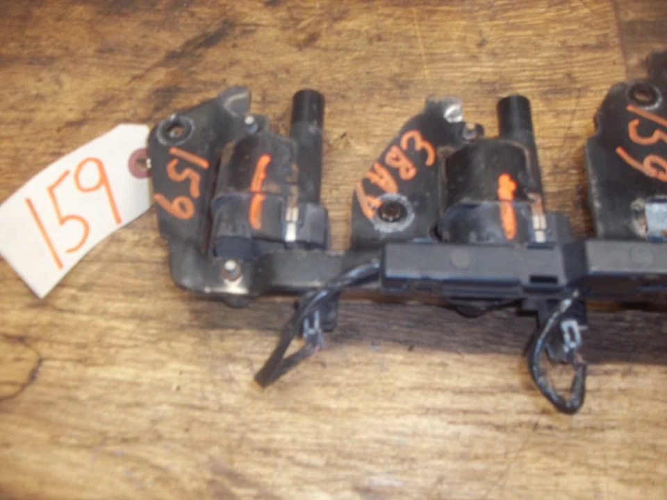 Juego de 4 bobinas de encendido redondas Silverado Sierra 2500 3500 2007-2019 Foto 2 de 4