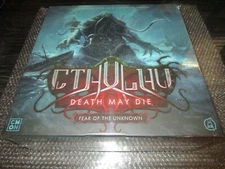 NEW Cthulhu Death May Die Fear of the Unknown Board Game Sealed