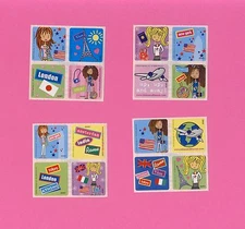 48 Miss O and Friends Mini Stickers - Rewards - Party Favors