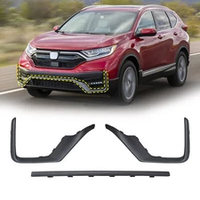 For 2020-2022 Honda CRV CR-V Grey Fromt Bumper Lower Grille Trim Molding 3PCS