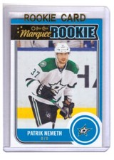 Patrik Nemeth 2014-15 O-Pee-Chee Marquee Rookie Card #522
