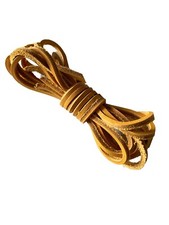 Black Brown Tan Genuine Leather Shoelaces 3mm Square 80cm 120cm 140cm Boot Laces