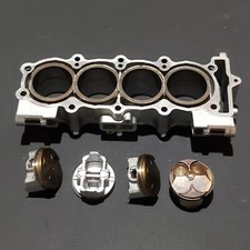 GENUINE KAWASAKI ZX6R F 1995 -97 COMPLETE CYLINDER BARRELS AND PISTONS