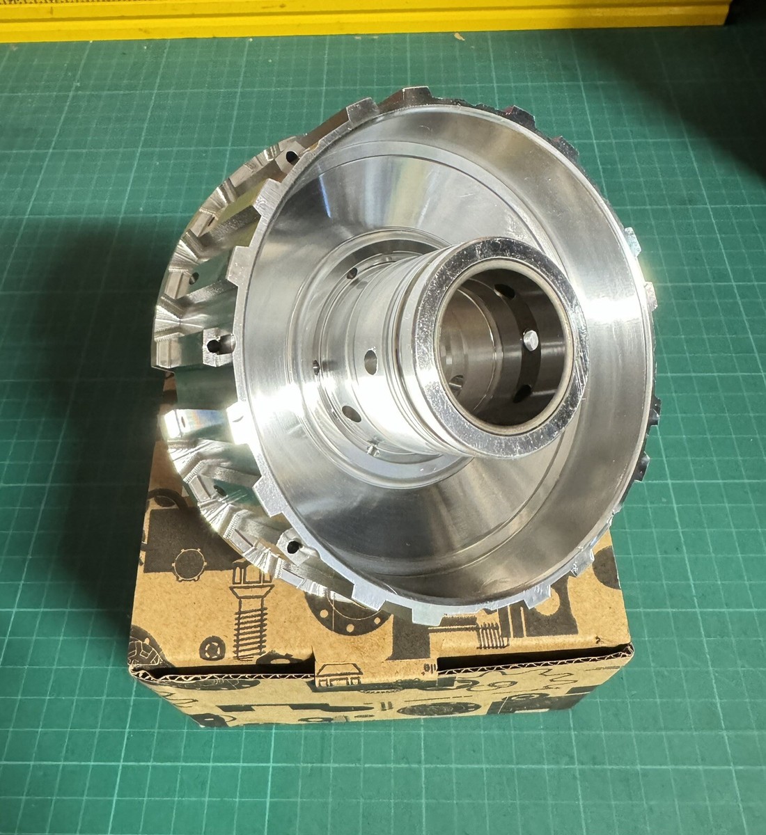 New 8HP51/55 E-Clutch Drum 62 Splines. Heavy Duty Billet 7075-T6