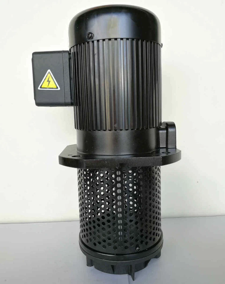 Bomba de refrigerante para máquina de 1/4 HP, eje trifásico 240/480V 155 mm 6", rosca NPT 1/2" Foto 3 de 4