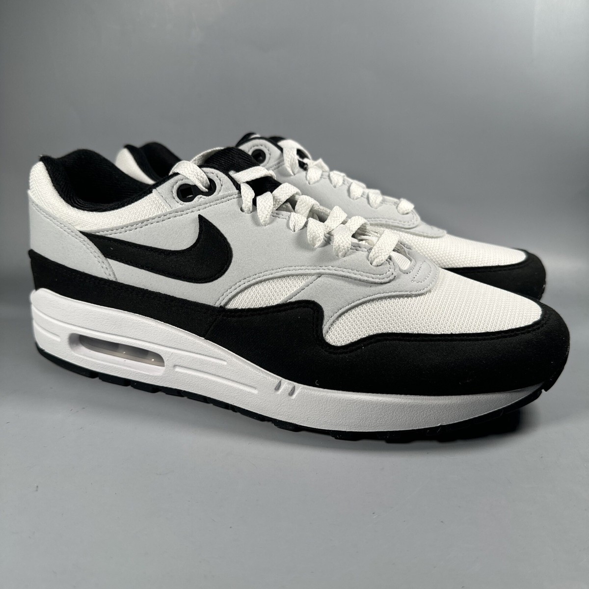 Nike Air Max 1 White Black men's size 11 *BRAND NEW* | eBay