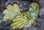 Rorstrand-Gunnar-Nylund-figurine-LARGE-BIG-parrot-bird-animal-Rorstrand-chamotte thumbnail 1
