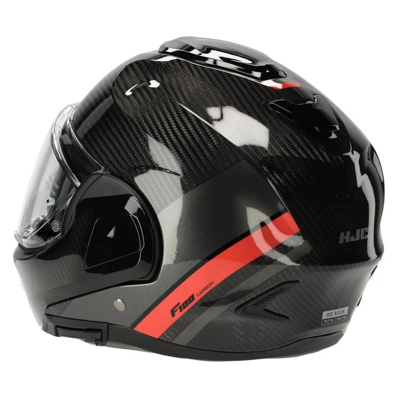 HJC F100 Carbon Stan Red, photo 3 of 9