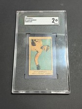 1925 w529-1 #9 jack dempsey, hand cut card.  Graded SGC 2 Good.