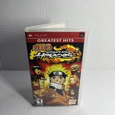 Naruto: Ultimate Ninja Heroes (Sony PSP, 2007) COMPLETE