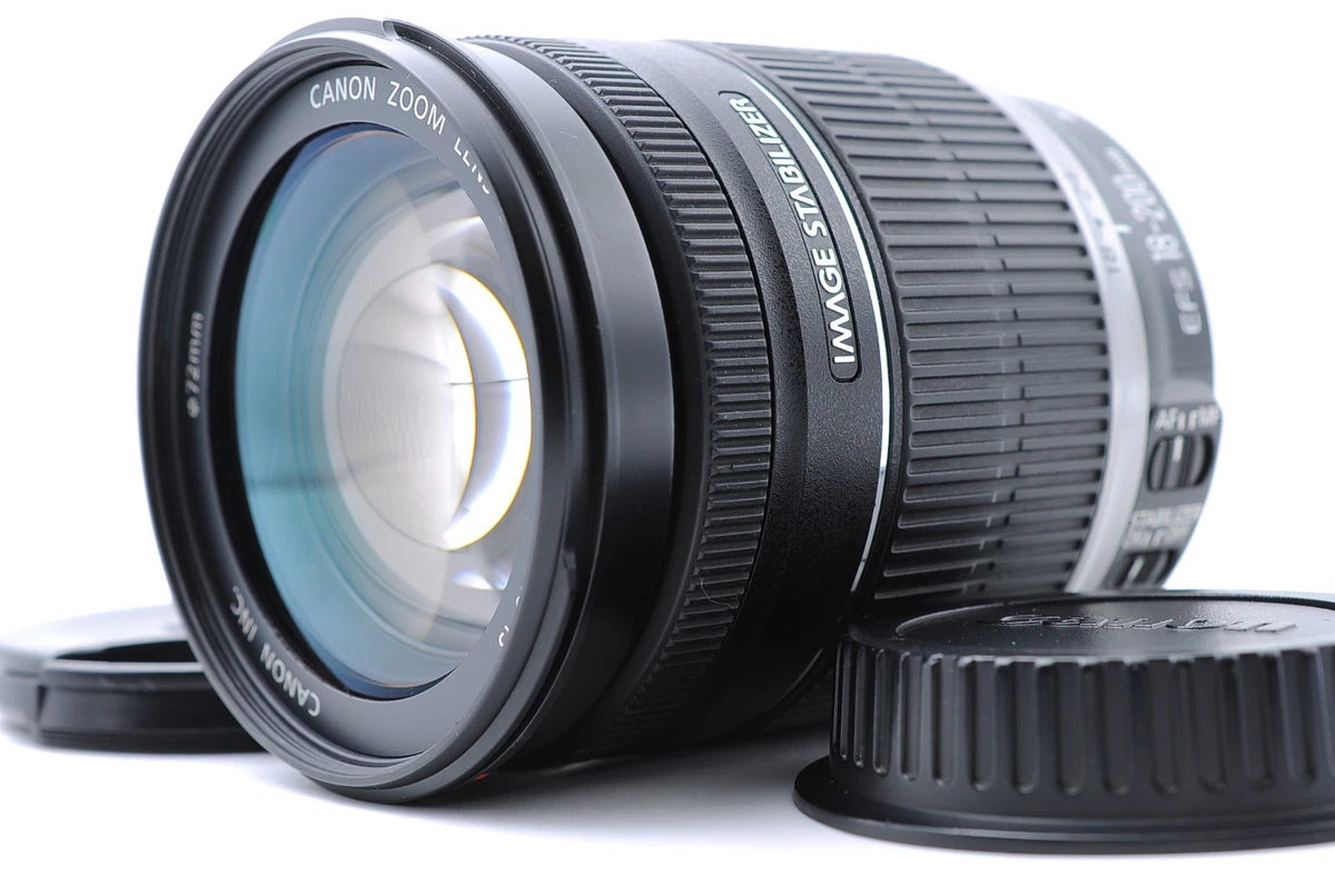Canon EF-S Camera Lenses for Canon 18-200mm Focal for sale | eBay