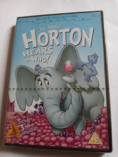 DR SEUSS' HORTON HEARS A WHO DVD DELUXE EDITION NEW SEALED+3 MORE STORIES+EXTRAS