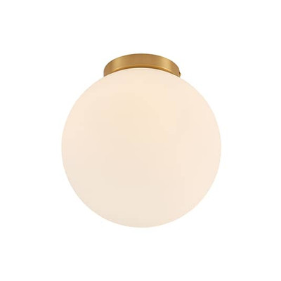 Lindby Meriala Deckenlampe messing Glas Ø 30cm Deckenlampe Glaslampe Lampe E27