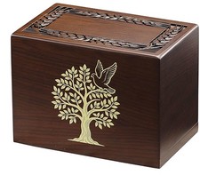 Tree of Life Cremation Urn for Human Pet Ashes Adult Memorial Box