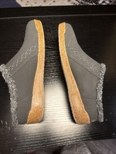 Earth Origins Janae Women Clogs Black Faux Fur Lined Slip On Comfort Shoes 6m