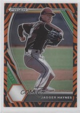 2021 Panini Prizm Draft Picks Tiger Stripes 62/99 Jagger Haynes #PDP219 0tw4