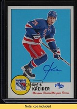 2015-16 Buybacks Buyback 4/20 Chris Kreider (2012-13 O-Pee-Chee Retro) Auto 1t8