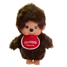 Cute Monkey Plush Keychain Doll for Kids – Soft Stuffed Animal Toy with Colorful