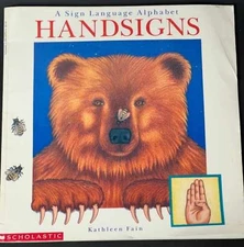 Handsigns: A Sign Language Alphabet - Paperback, by Fain Kathleen - Good