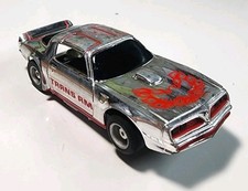 Tyco Chrome Pontiac Firebird Trans Am HO Slot Car Small Opening Curvehugger HP2