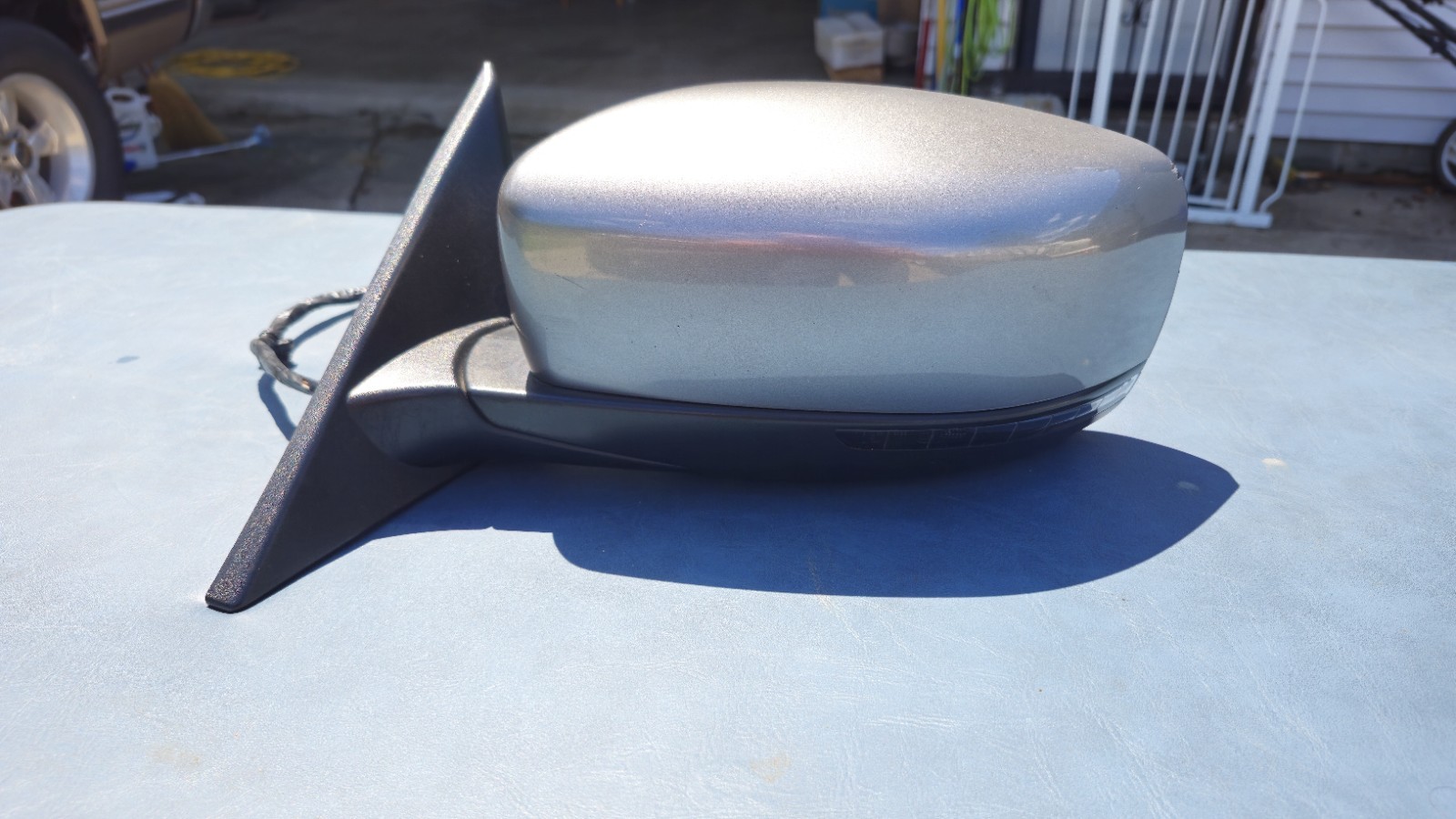 Maserati Quattroporte 2014-2017 Left Side mirror Silver