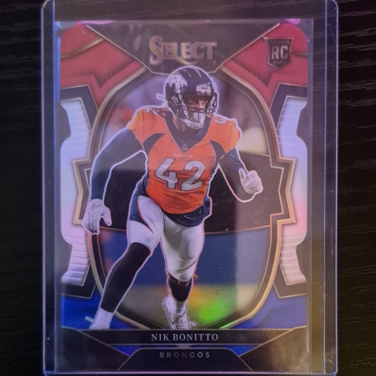 Nik Bonitto Panini Select #25 Die-Cut Red/Blue