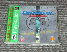 Monsters Inc Scream Team for Playstation PS1 Complete Fast Shipping