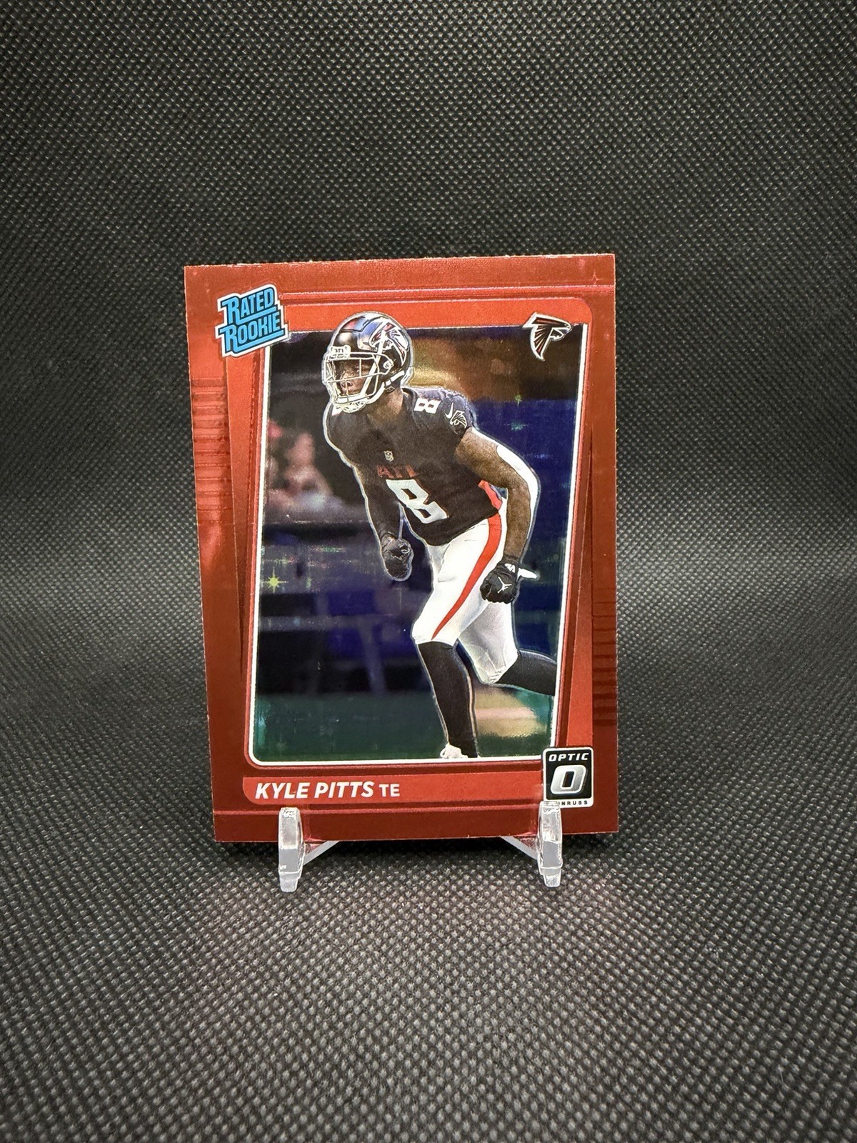 2021 Panini Donruss Optic Kyle Pitts Rated Rookie #211 Red Stars Prizm SSP