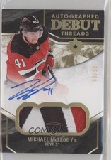 2018-19 Ultimate Collection Debut Threads 68/99 Michael McLeod Patch Auto 5j8