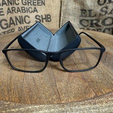 Silhouette Frame 2934 SPX Illusion 56/16/145 Matte Black Minimalist w/ Case