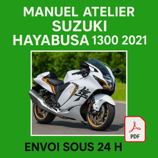 Manuel Atelier Suzuki Hayabusa 1300 2021 Revue Technique Moto Français CD PDF
