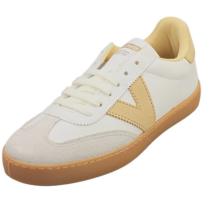Victoria Berlin Cyclist Womens Fashion Sneakers in White Wheat - 8 US