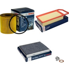 BOSCH Inspektionspaket mit Verschlussschraube für Peugeot 407 SW 6E_ 6D_