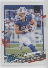 2023 Panini Clearly Donruss Rated Rookie Dalton Kincaid #57 0a4r