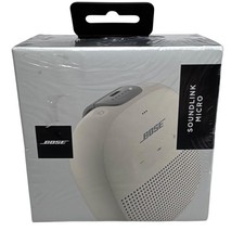 Bose SoundLink Micro 783342-0400 Bluetooth Speaker White/Smoke