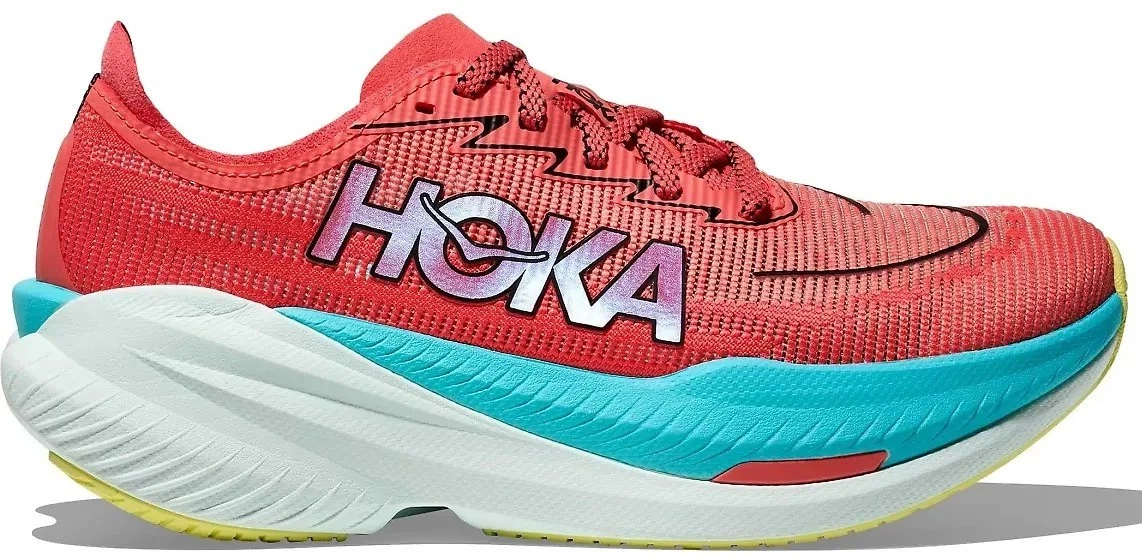 Mens Size 11 - Hoka One One HOKA Mach‎ X 2  Grapefruit Orange Coral 1155119 GFRT Shop Mens Mach X 2 Grapefruit / Electric Coral | HOKA main image 3