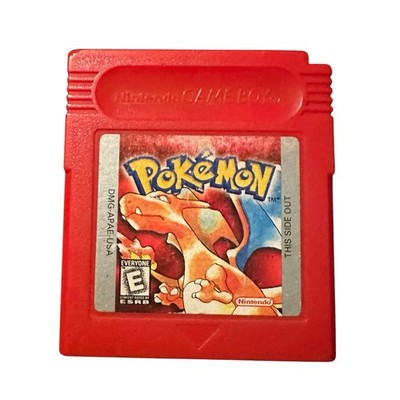 Pokemon Red Version Nintendo Game Boy Authentic Original Cartridge DMG-APAE-USA