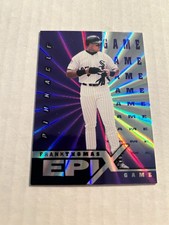 1997 Pinnacle Epix Frank Thomas Game Purple