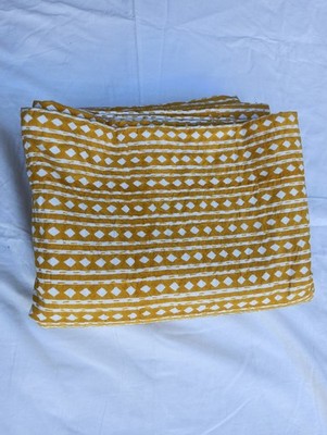 Multicolor Kantha Quilt Bedspread Throw Cotton Blanket Block Art King Size