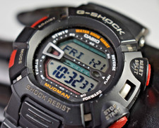 Casio G-Shock G9000-1V 3031 Mudman Black Men's Watch NEW BATTERY