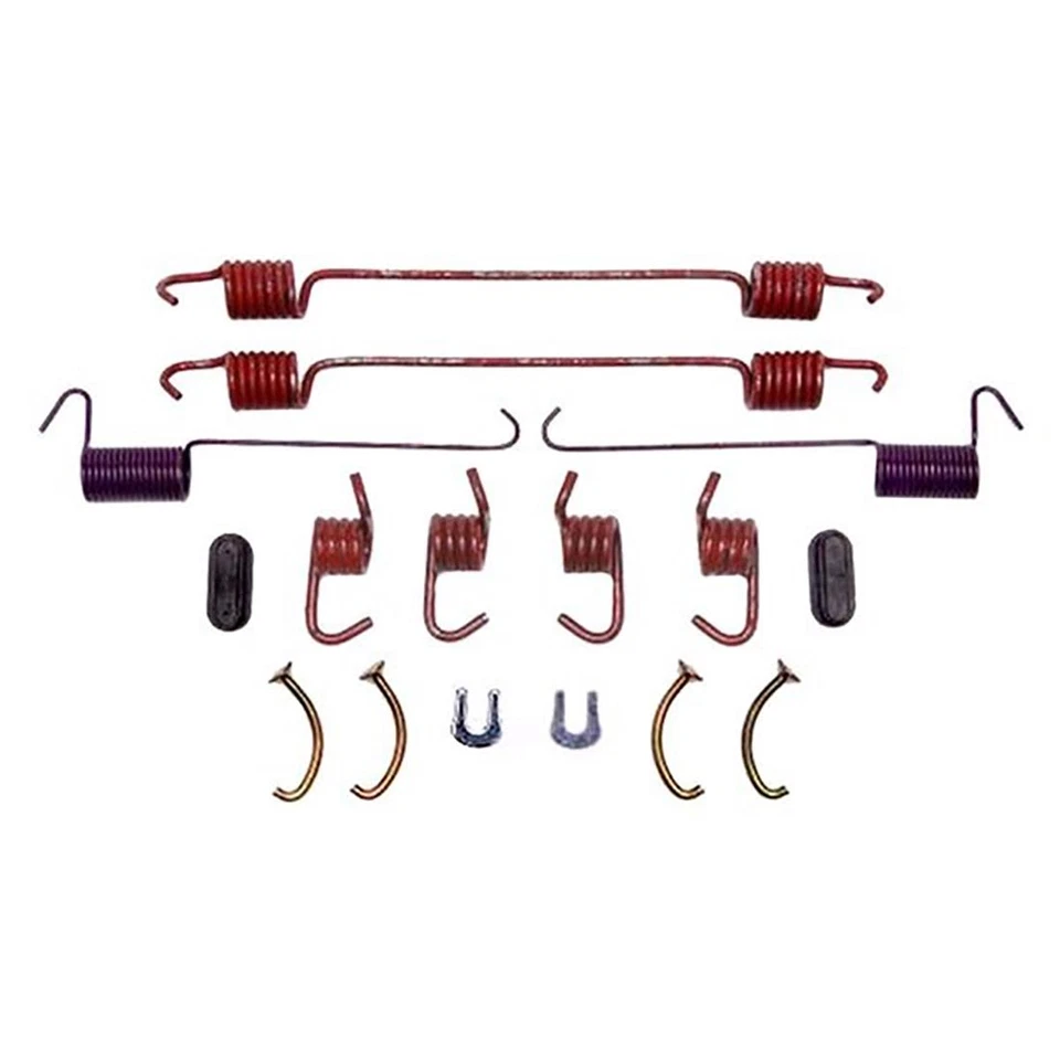 Комплект задних тормозных барабанов и тормозных колодок комплект оборудования для 2003-2006 Ford E-250 - Изображение 4 из 4