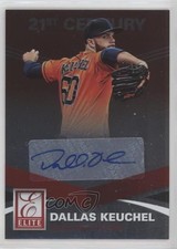 2015 Panini Elite Signatures 21st Century Dallas Keuchel #60 Auto 0g45
