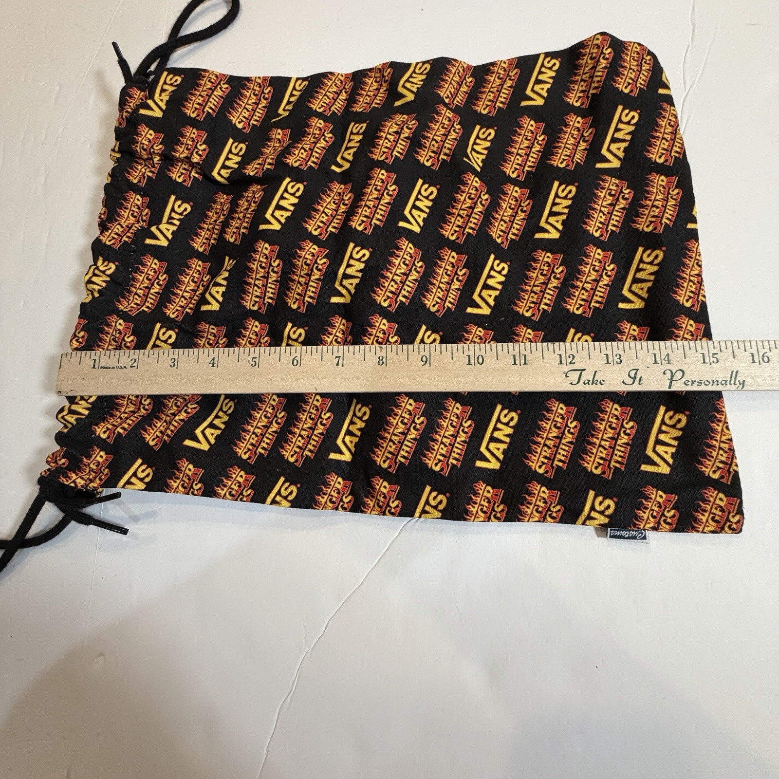 Vans Stranger Things Tote Bag String Drawstring F… - image 4