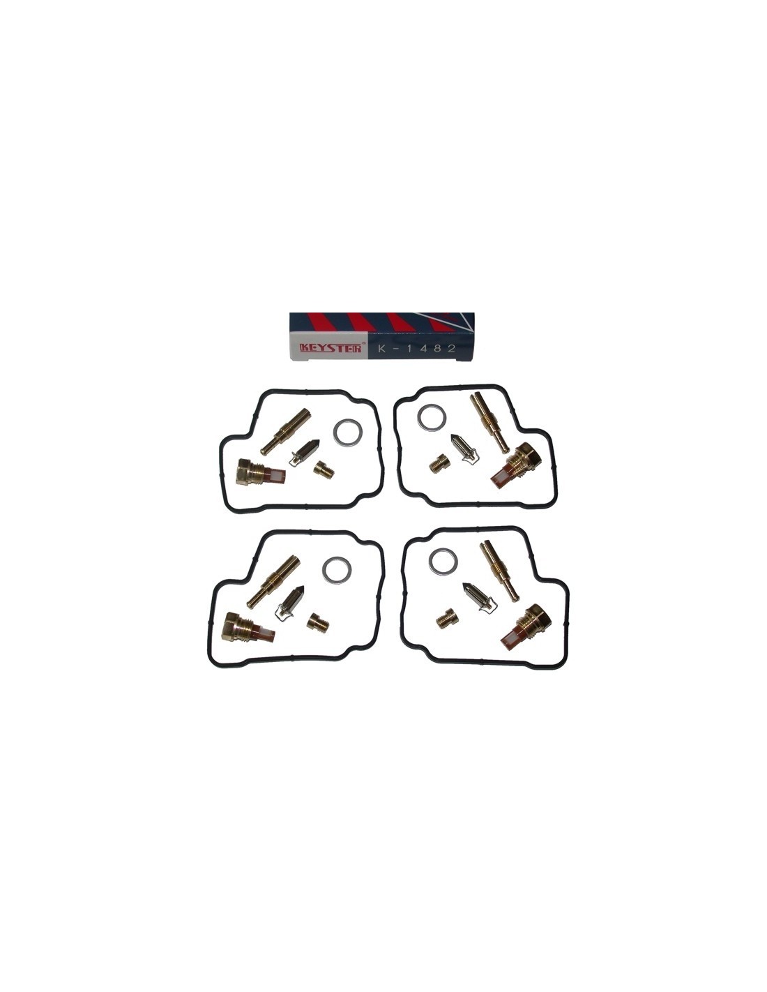 Kit carbu Keyster K-1482 pour rénover l'étanchéité des carburateurs CBR600