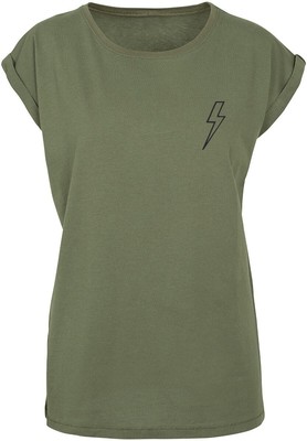ACDC T-Shirt Damen High Voltage oliv Band-Merch, Bands