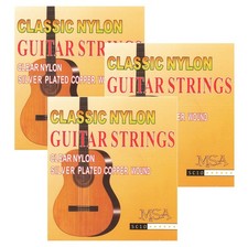 3 SATZ GITARRENSAITEN NYLONSAITEN FÜR KLASSI...