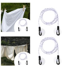 Elastic Clothes Line Hanging Clothesline for Balcony Bathroom Backpacking